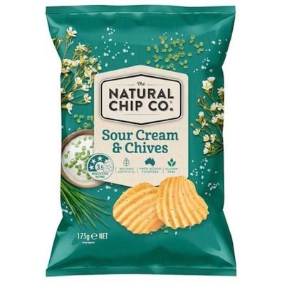 The Natural Chip Co. Chips Sour Cream & Chives 175 g
