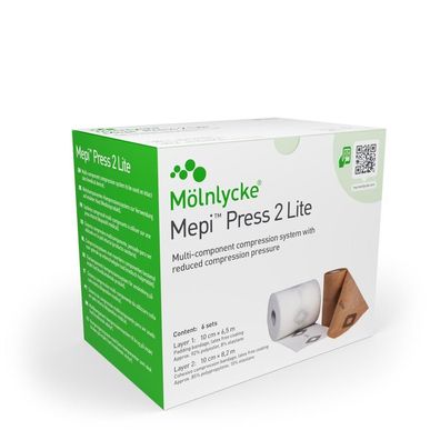Mepi Press 2 lite, 6 Set, weiß 10cm x 6.5m, braun 10cm x 8.2