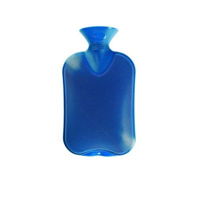 Wärmflasche Halblamelle saphir