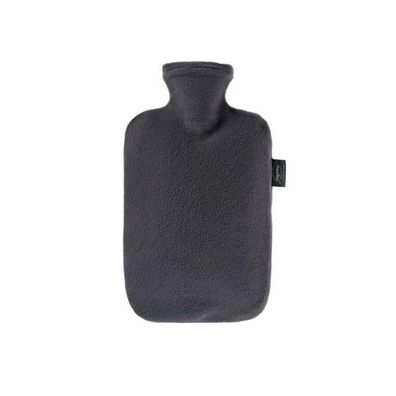 Wärmflasche mit Flauschbezug Volumen 2 Liter