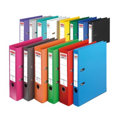 herlitz Ordner maX. file protect plus, R?ckenbr:80mm, schwarz