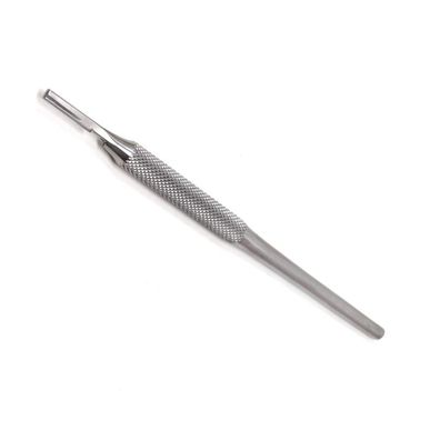 Skalpell mit rundem Griff, Größe = 15 cm