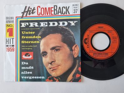 Freddy Quinn - Unter fremden Sternen 7'' Vinyl Germany HIT Comeback
