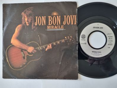 Jon Bon Jovi - Miracle (Edit) 7'' Vinyl Germany