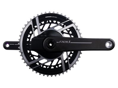 SRAM Kettenradgarnitur Powermeter "Red AXS E1" 2-f 37 / 50 Zähne,