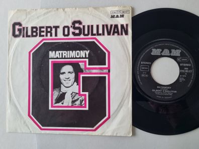 Gilbert O'Sullivan - Matrimony 7'' Vinyl Germany