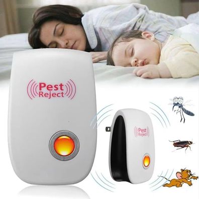 Ultrasonic Pest Repellent - Mouse, Cockroach, Mosquito Repeller for Home