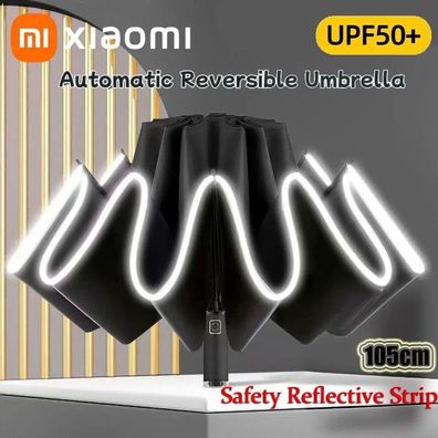 Xiaomi Windproof Reflective Umbrella - Auto Reverse Fold, UV Protection