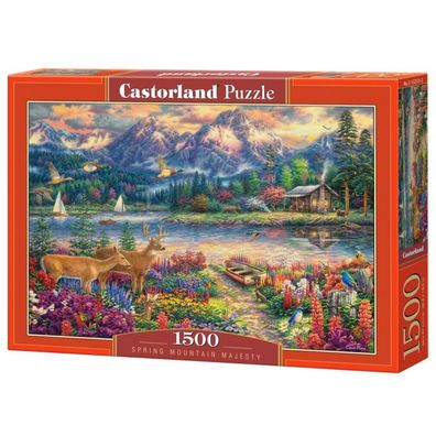 1500 Teile Puzzle - Spring Mountain Majesty