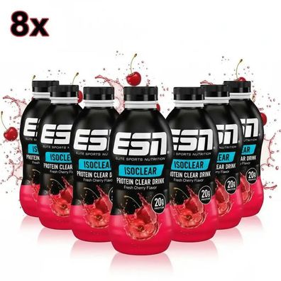 ESN Isoclear Protein Clear Drink, 8 x 500 ml inkl. Pfand