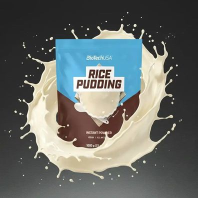 Biotech USA Instant RICE Pudding l 1000g Tüte