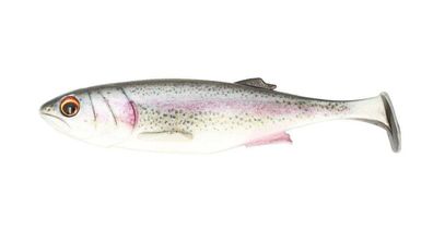 Major Craft Stabi Action Shad fat Gummifisch 18 cm Regenbogenforelle