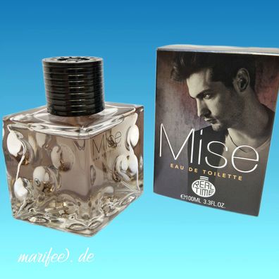 Eau de Toilette Mise for Men, Orientalisch-Würzig, 100 ml, Real Time Art.-Nr. 43212