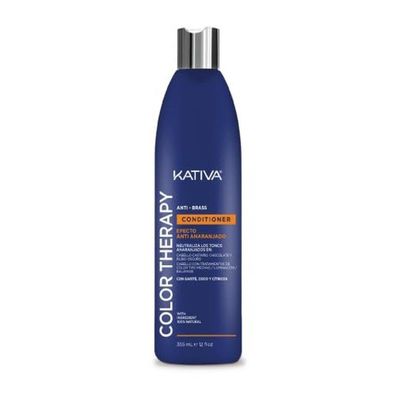 KATIVA COLOR Therapy Shampoo GEGEN Orangentöne 355 ml