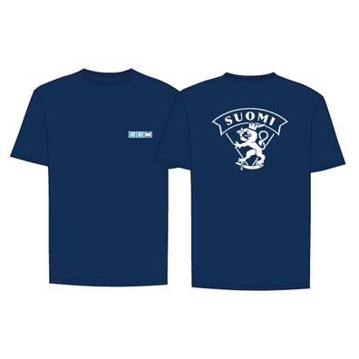 T-Shirt CCM FLAG TEAM Finland NAVY Senior