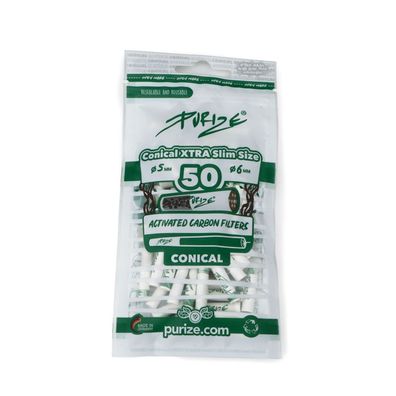 Purize Aktivkohlefilter Conical XTRA Slim Size Beutel à 50 Stück
