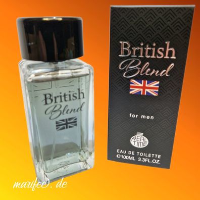 Eau de Toilette, British Blend for Men, Holzig-Würzig, 100 ml Art.-Nr. 43214