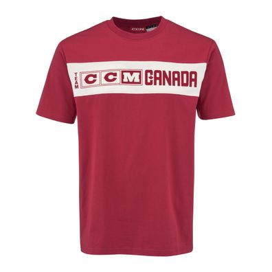 T-Shirt CCM FLAG TEAM CANADA Harvard Senior