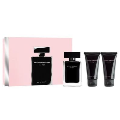 Narciso Rodriguez For Her Eau de Toilette Set: Parfuem 50ml + Bodylotion 50ml + D