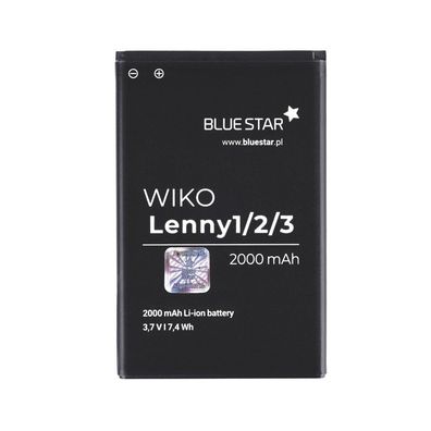 Bluestar 2000mAh Akku LENNY 1 LENNY 2 LENNY 3 Wiko 5030 Handy Battery