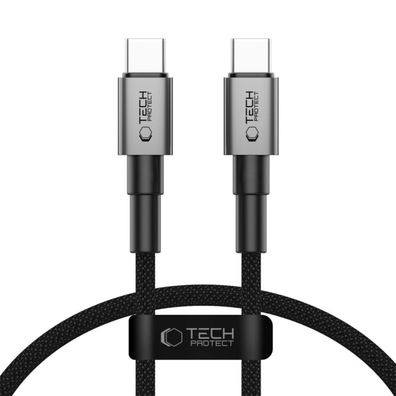 Tech-Protect UltraBoost DNA USB-C PD60W/3A Kabel 25 cm grau
