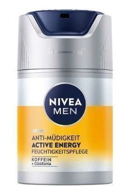 Nivea Men Active Energy Gesichtspflegecreme 50ml - Made in Germany