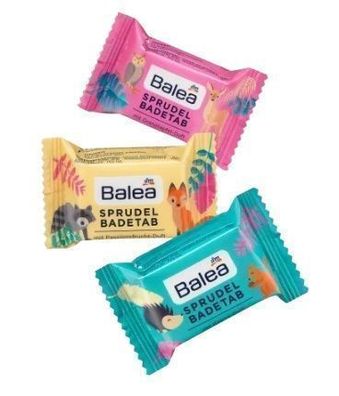 Balea Harmonisierende Badeperlen fuer Naturpflege und Entspannung, 18 g Packung