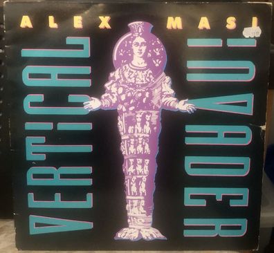 LP: Alex Masi: Vertical Invader (1990) Metal Blade Records ZORRO 9