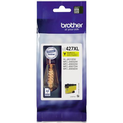 Brother LC427XLY Original Tintenpatrone gelb High-Capacity