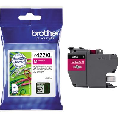 Brother LC422XLM Original Brother Tintenpatrone magenta High-Capacity (LC-422XLM)