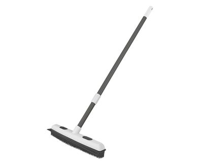 Michelino Clean Home Silikonbesen mit Teleskopstiel 33,5 cm