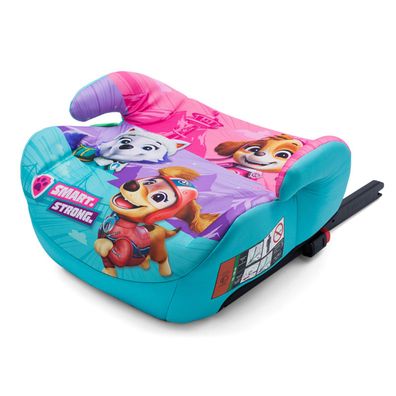 PAW PATROL Mädchen Booster Kindersitz R129, Hochwertiges Material für Kinder zwisc