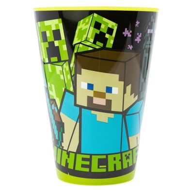 Minecraft Becher Kinder 430 ml Trinkbecher für Kita & Frühstück