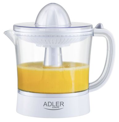 Adler AD 4009 Elektrischer Entsafter für Zitrusfrüchte 40 W - 1 L, Weiß