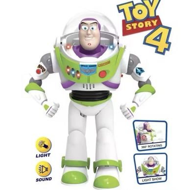 ToyStory Buzz Lightyear Actionfigur-Mit Licht & Sound Kinder Spielzeug|Neu & OVP