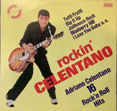 LP: Adriano Celentano: Rockin´ Celentano (1970) Bellaphon BI 15113