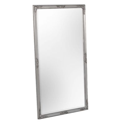 Wandspiegel Leandos 180x100cm Antik-Silber Barock Design Spiegel Pompös Facette