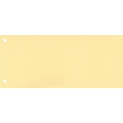 Trennstreifen 105x24cm Karton gelb 100 St./Pack