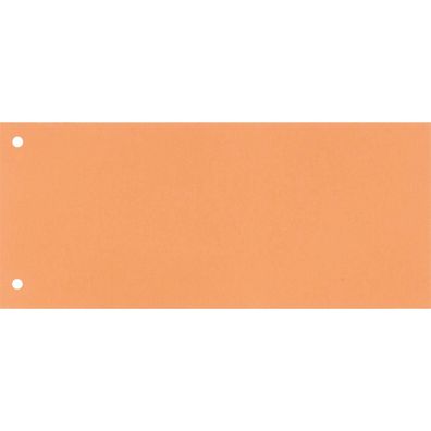 Trennstreifen 105x24cm Karton orange 100 St./Pack