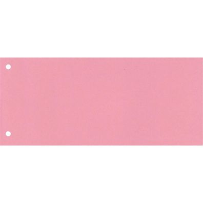 Trennstreifen 105x24cm Karton rosa 100 St./Pack