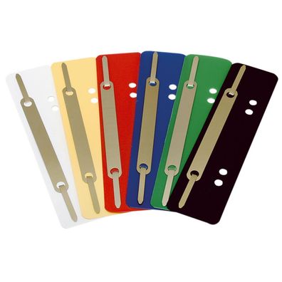 Soennecken Heftstreifen 3191 PP Metalldeckl. weiß 25 St./Pack