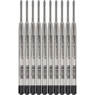 Westcott Kugelschreibermine G2 E-733491 00 Metall sw 10St