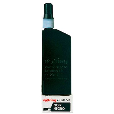 Rotring S0194660 Kalligrafie- und Zeichentusche - schwarz, 23 ml Flasche