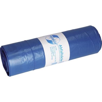 DEISS Müllsack 90099 m. Zugband LDPE 120l bl 25 St./Pack