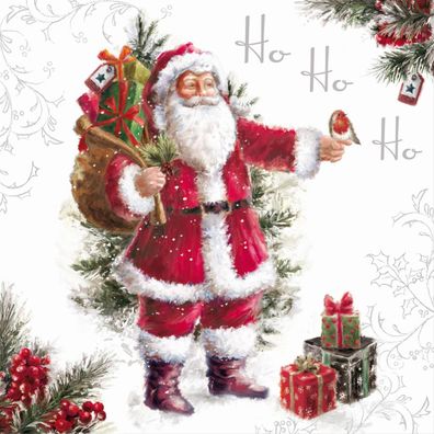 Papstar 85036 Servietten HoHoHo 20 St