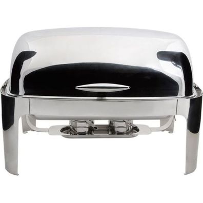 Profi-Speisewärmer GN 1/1 – Polierter Edelstahl Chafing Dish, 9 Liter
