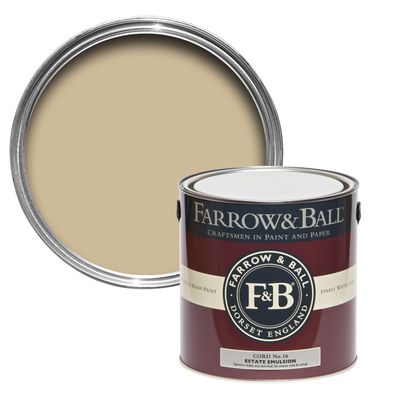 Farrow & Ball Estate Emulsion - pudrig matte Wandfarbe 2% Glanz 2,5
