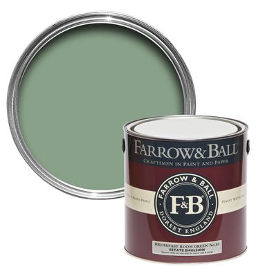 Farrow & Ball Estate Emulsion - pudrig matte Wandfarbe 2% Glanz 2,5
