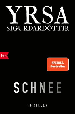 SCHNEE | Thriller | Yrsa Sigurdardóttir | Taschenbuch | 352 S. | Deutsch | 2022