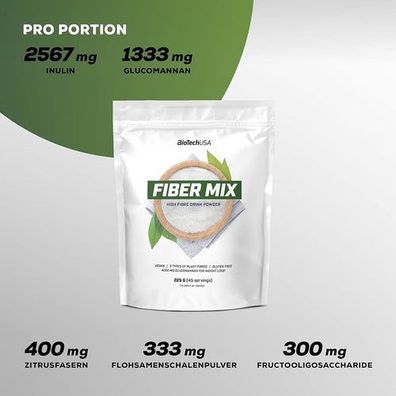 BioTech USA Fiber Mix 225g